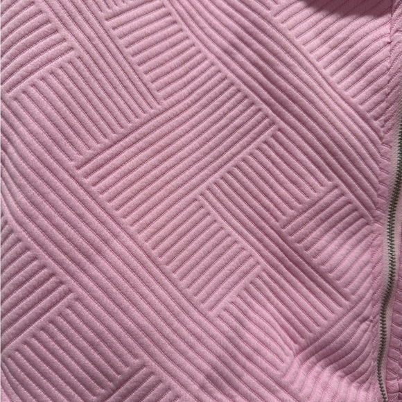 NEW SHEIN Pink Motorcycle Jacket Size XL NWOT - Picture 3 of 7